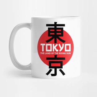 Tokyo. The Land Of The Rising Sun. Mug